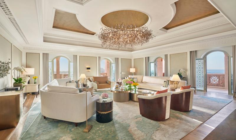Emirates Palace Mandarin Oriental// living room