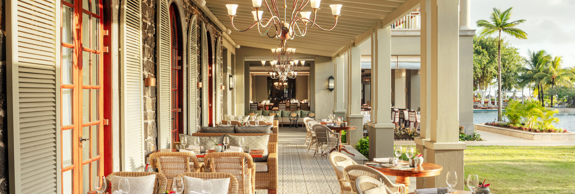 St. Regis Le Morne// Breakfast Area