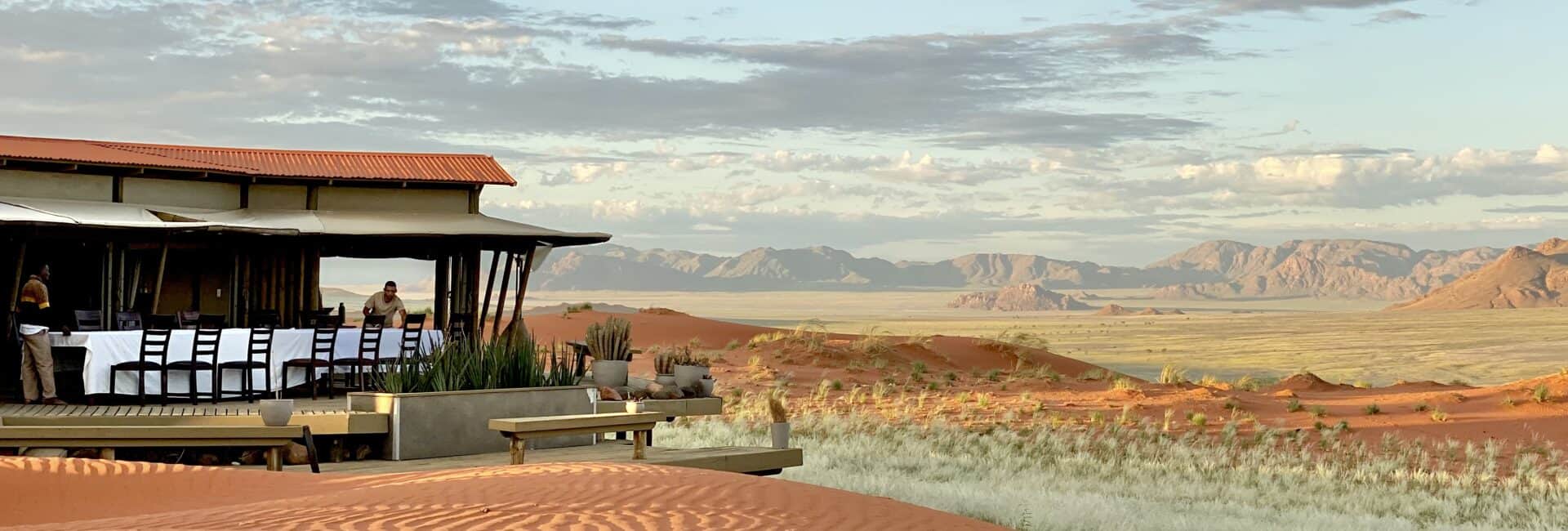 WOLWEDANS COLLECTION - Desert Lodge - Dining with a view