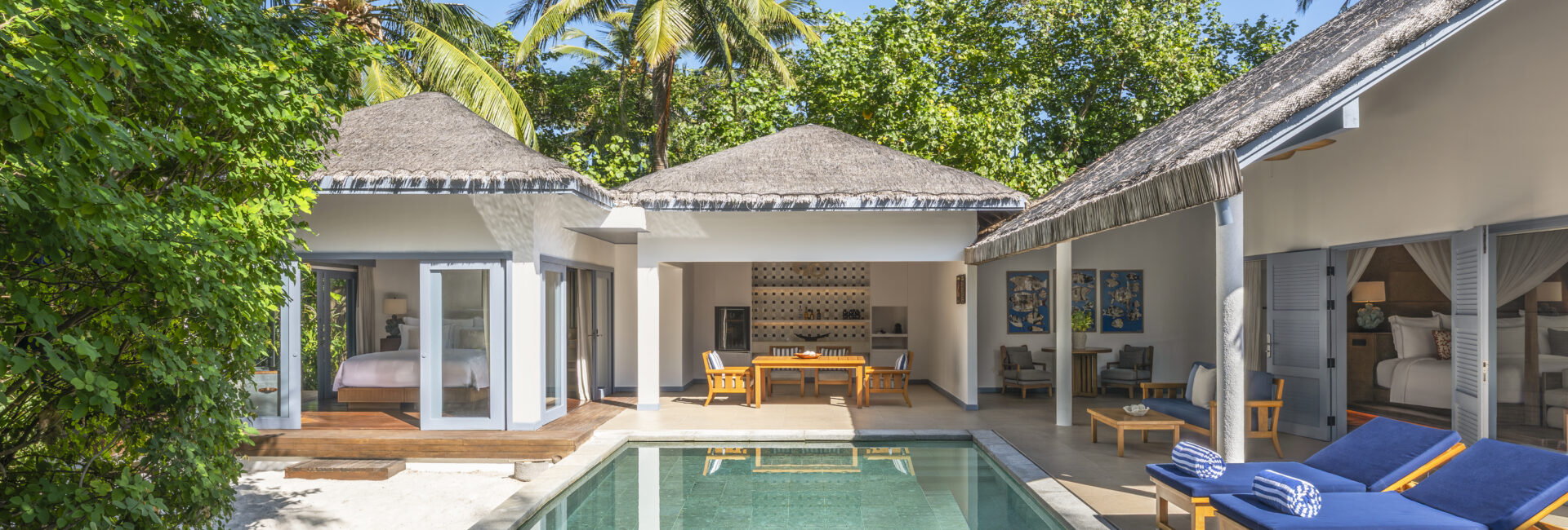 The Halcyon I Family Oceanfront Pool Villa - Bedroom 02