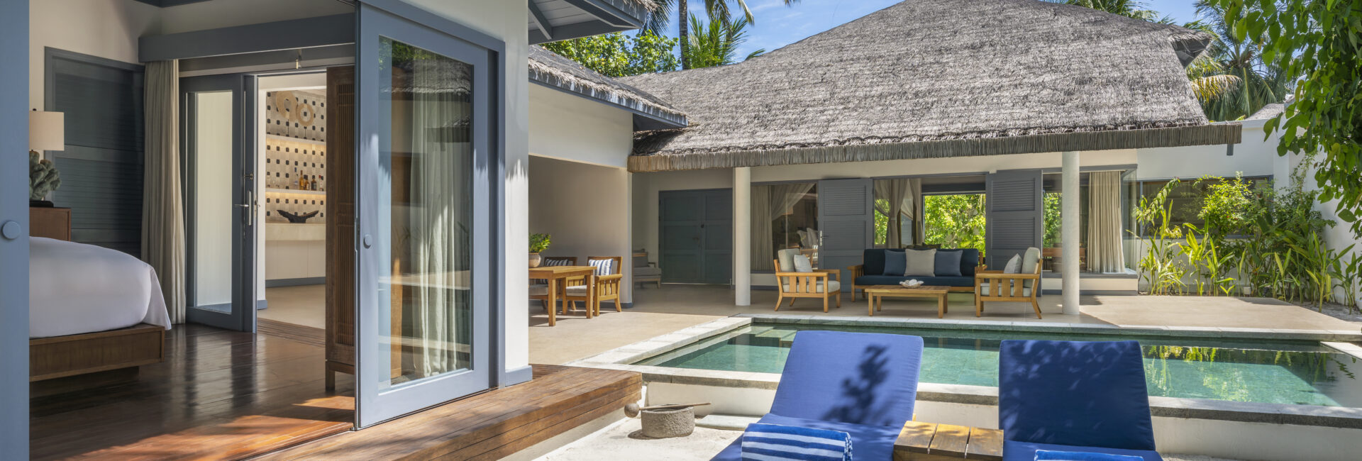 The Halcyon I Family Oceanfront Pool Villa - Bedroom 02