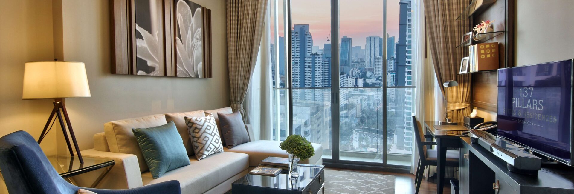 The Pillars One Bedroom Executive Residence - Living Room_137 Pillars Suites & Residences Bangkok